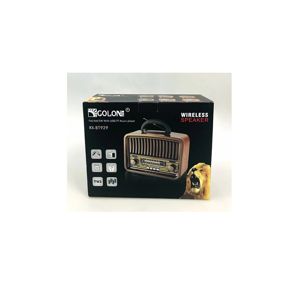 Golon RX-BT929 Bluetooth Speaker-Radio