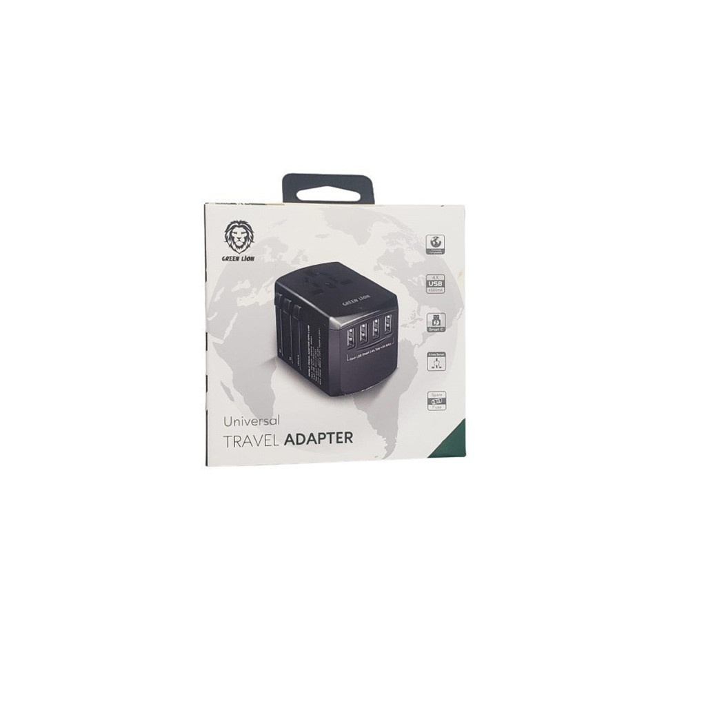 Green lion Universal Travel Adapter