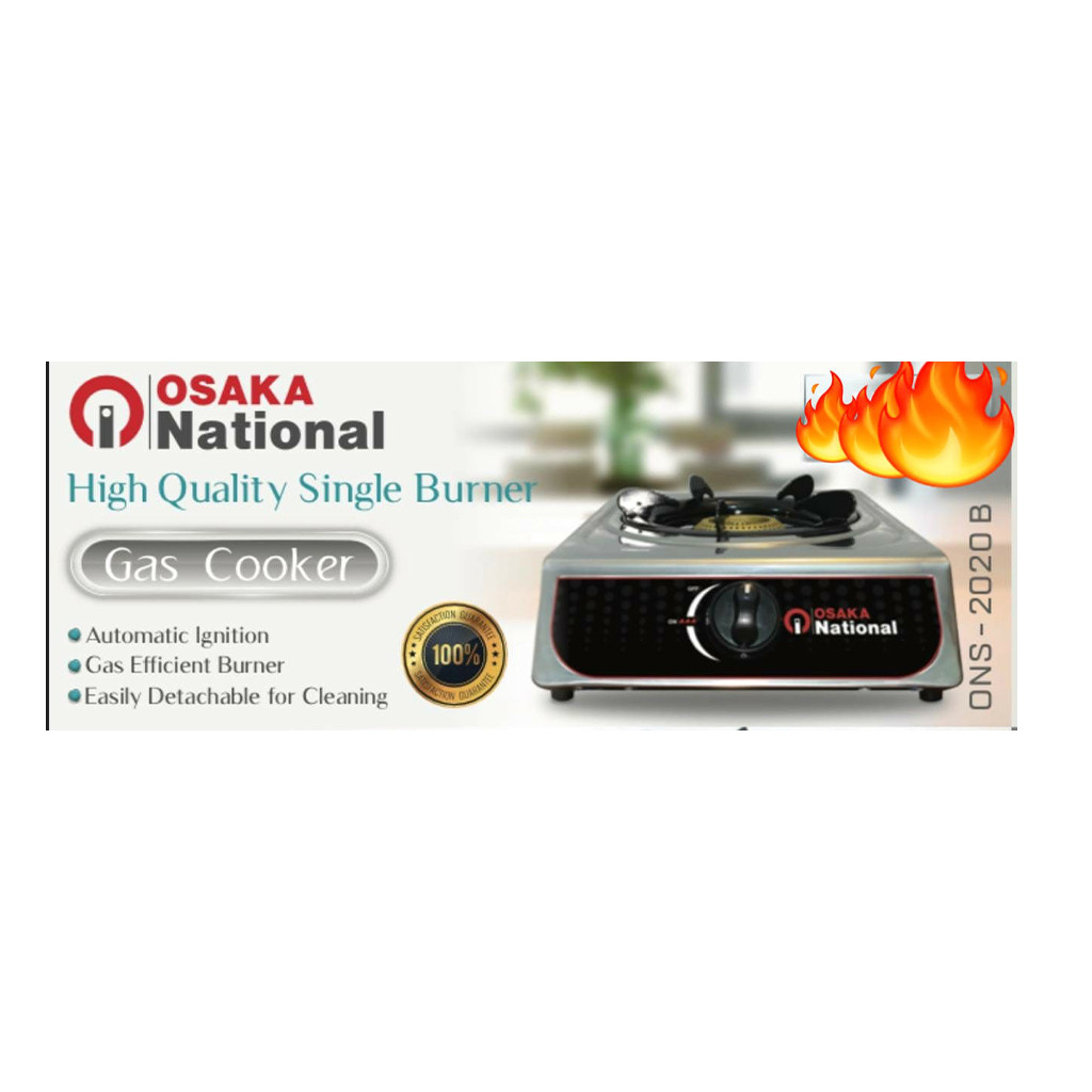 Oshka National  High Quality Single Burner Gas Cooker -ONS-2020B