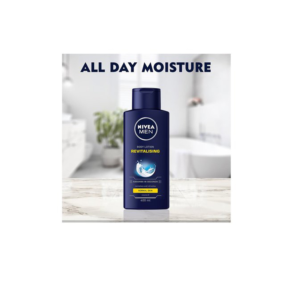 Niver Men Revitalizing Body Lotion -400ml