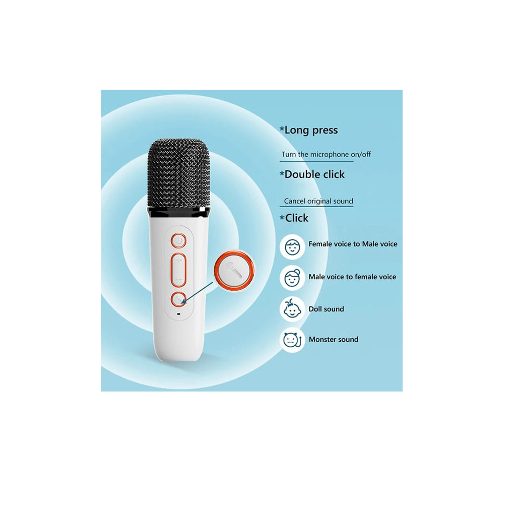 Y1 Portable Bluetooth  Speaker With Two Microphone