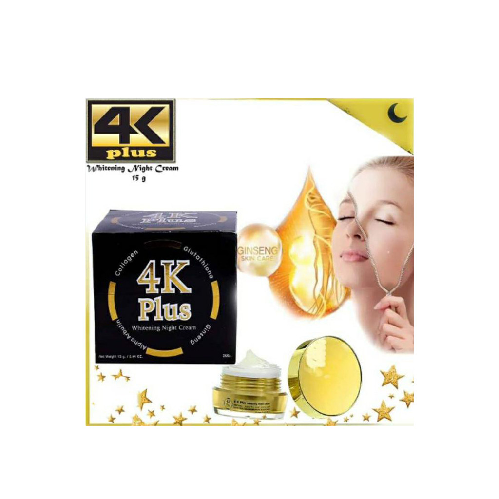 4K Plus Whitening Night Cream