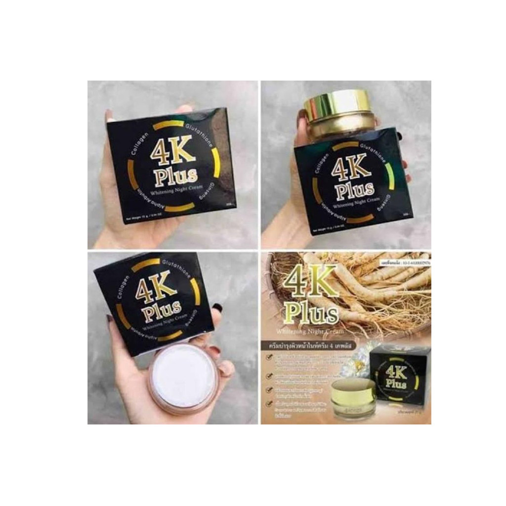 4K Plus Whitening Night Cream