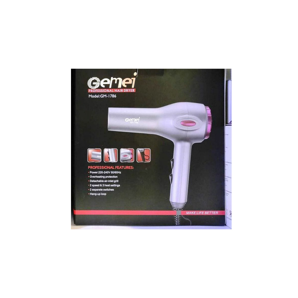 Gemei Professions Hair Dryer GM-1786