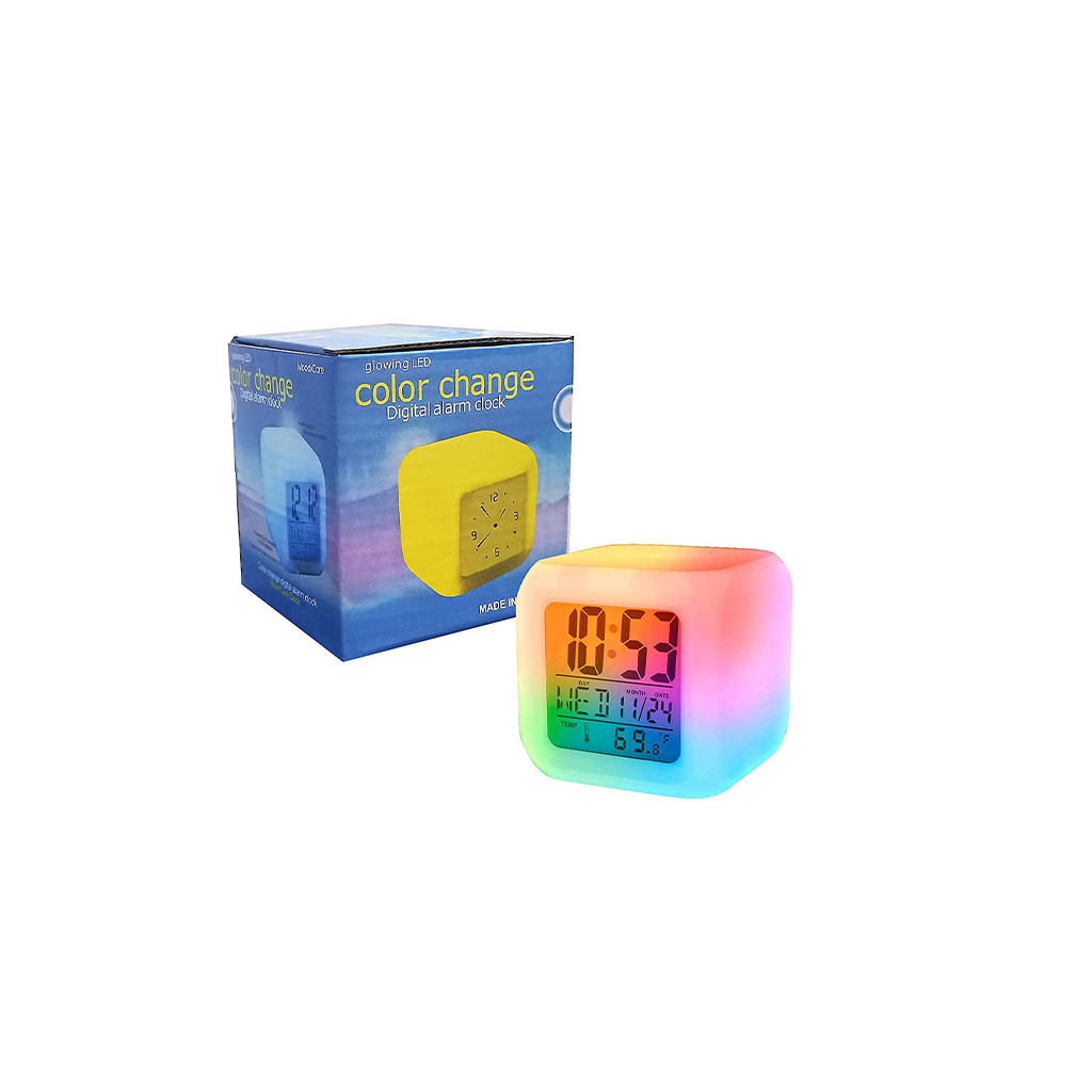 Color Change Digital  Alarm Clock