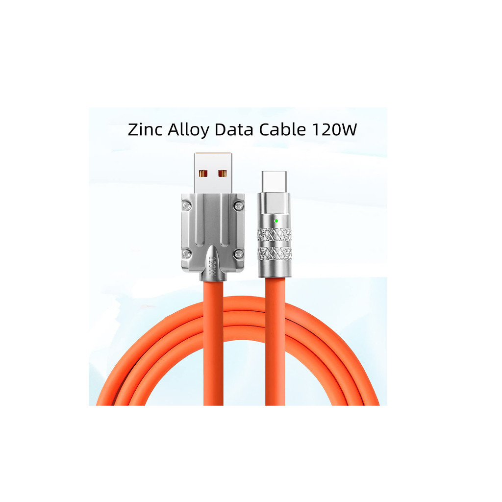 3 in 1 Zinc Alloy Data Cable