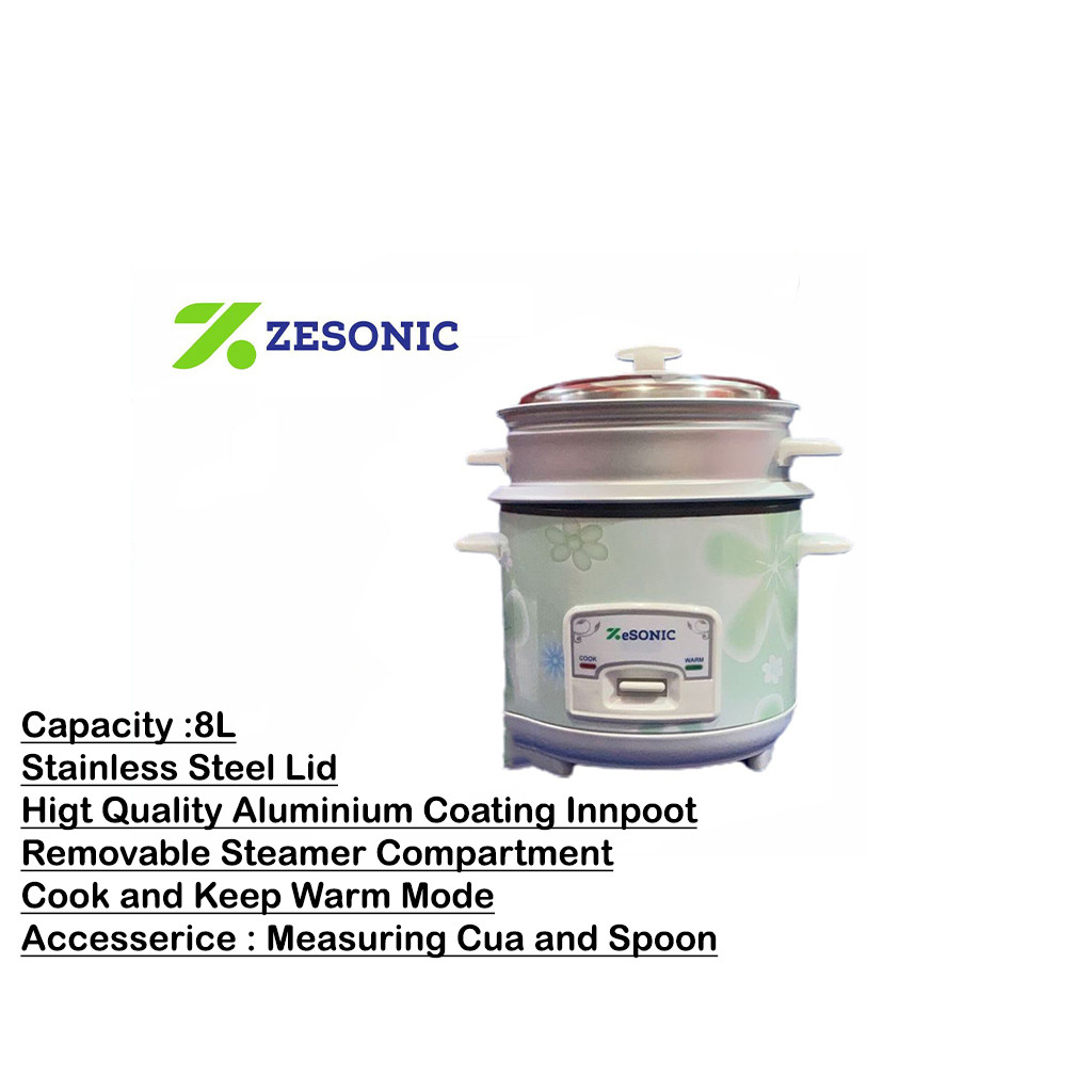 Zesonic Rice Cooker- 8l