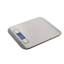 Electronic Digital Kitchen Scale Weighs Max 10kg, Measures in 3 Different Units