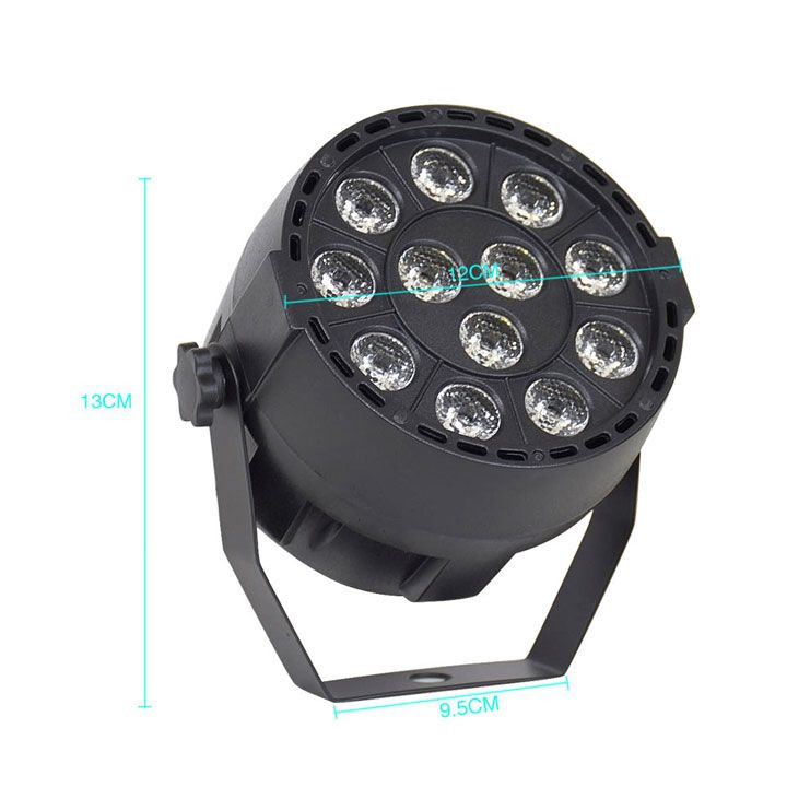 12 Led Mini Flat Par Light Stage Light