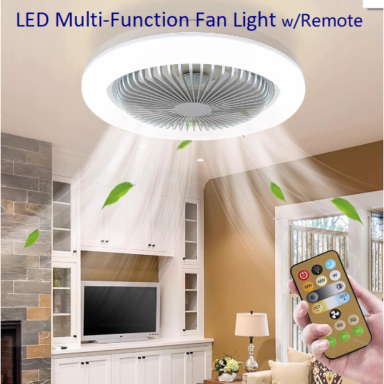 LED Multi function fan light